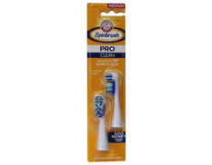 Arm & Hammer Spinbrush Pro Clean Medium Bristles 2 Replacement Brush Heads