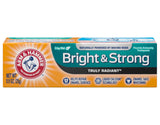 Arm & Hammer Bright and Strong Truly Radiant Toothpaste, Travel Size (0.9 oz)