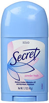 Secret Anti-Perspirant Deodorant Solid Powder Fresh 1.70 Ounce Each