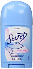 Secret Anti-Perspirant Deodorant Solid Powder Fresh 1.70 Ounce Each