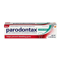 Parodontax Clean Mint Toothpaste for Bleeding Gums 3.4 Ounce Each