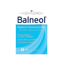 Balneol Hygienic Cleansing Lotion Packets 20 Each