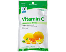 Quality Choice Vitamin C Dietary Supplement Drops Citrus Flavor 30 Count