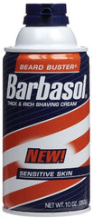 Barbasol Sensitive Skin Thick and Rich Shaving Cream 10 Ounce Each