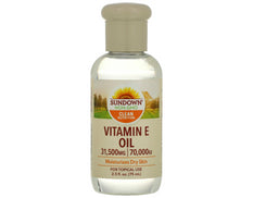 Sundown Non-GMO Vitamin E Oil 70,000 IU Moisturizer For Topical Use 2.5 fl oz