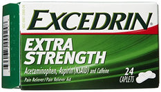 Excedrin Pain Relief Caplets Extra Strength 24 Each