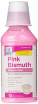 Quality Choice Regular Strength Pink Bismuth Liquid 12 fl Ounce