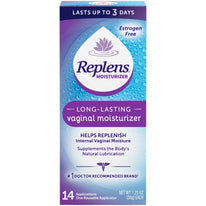 Replens Long Lasting Vaginal Moisturizer 14 Applications - 35g