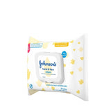 Johnsons Baby Hand and Face Wipes 25- Count Each
