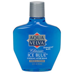 Aqua Velva Classic Ice Blue Cooling After Shave 3.50 Ounce Each