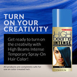 High Beams Intense Fashion Color Headbangin Blue, 2.7 Ounce