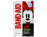 BAND-AID Waterproof Adhesive Bandages Featuring Micky and Minnie Mouse, 15 Count