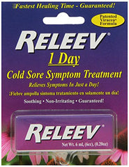 RELEEV 1 Day Cold Sore Symptom Treatment 0.20  Ounce