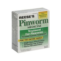 Reese's Pinworm Medicine, Pyrantel Pamoate Suspension, Full Strength - 1 oz
