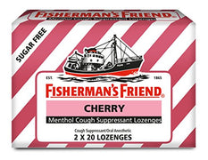 Fisherman's Friend Cough Suppressant L Ounceenges Cherry 40 Count Each