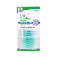 Quality Choice Soft Comfort Picks and Case 40 Count