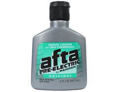 Afta Pre-Electric Original Shave Lotion with Skin Conditioners, 3 fl oz