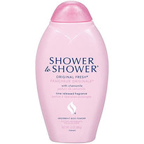 SHOWER TO SHOWER Body Powder Original Fresh 13  Ounce Each