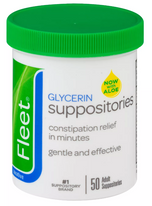 Fleet Glycerin Suppositories Adult 50