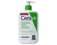 CeraVe Hydrating Facial Cleanser For Normal to Dry Skin Moisture Balance 16 oz