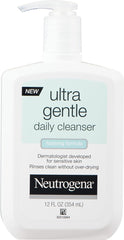 Neutrogena Ultra Gentle Daily Cleanser Foaming Formula 12 Ounce