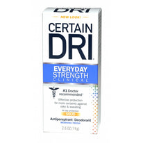 Certain DRI Everyday Underarm Refresher Deodorant Stick Shower Fresh 2.6 Ounce