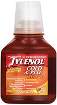 Tylenol Cough & Severe Congestion Warming Daytime Liquid Honey Lemon 8 Ounce Each