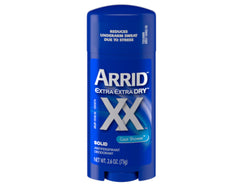 ARRID XX Solid Cool Shower Antiperspirant Deodorant, 2.6OZ