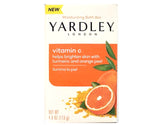 Yardley Moisturizing Bath Bar Vitamin C Turmeric & Orange Peel 4oz.