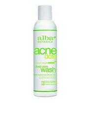 Alba Botanica Acnedote Deep Pore Wash 6 Ounce Each