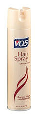 VO5 Crystal Clear Hairspray Extra Body 8.5 Ounce Each