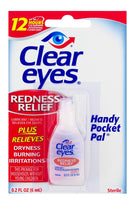 Clear Eyes Redness Relief 0.2 FL  Ounce (6 ml) - Handy Pocket Pack