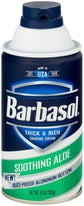 Barbasol - Thick and Rich Shaving Cream With Soothing Aloe 10 Ounce Each