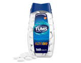 Tums Antacid Peppermint Ultra Strength Chewable Tablets, 160 Count