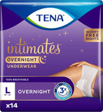 Tena Overnight Incontinence Underwear, Large 14 Count - Pack of 1