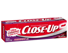 CLOSE-UP Freshening Red Gel Cinnamon Toothpaste, 4OZ