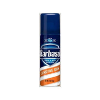 Barbasol Sensitive Skin Thick & Rich Shaving Cream 2  Ounce