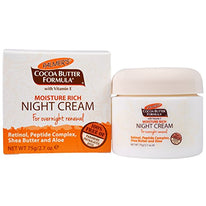 Palmers Moisture Rich Night Cream for Overnight Re al 2.7 Ounce Each