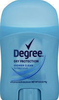 Degree Dry Protection Antiperspirant Deodorant Shower Clean 0.5Ounce Each