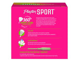 Playtex Sport Regular Absorbency Tampons, Unscented, 36 ct.