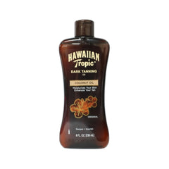 Hawaiian Tropic Dark Tanning Oil, Moisturizing, Nourishing, Original, 8  Ounce