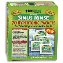 NeilMed Sinus Rinse Extra Strength Soothing Saline - 70 Packets