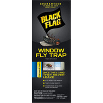 Black Flag Window Fly Trap Catches All Flying Insects 4 Traps