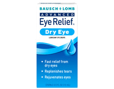 Bausch & Lomb Advanced Relief Dry Eye Drop, 1 Fl. Oz. Each - Pack of 1