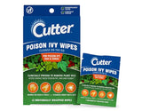 Cutter Poison Ivy Wipes, 12 Individually Wrapped Wipes per Package - Pack of 1