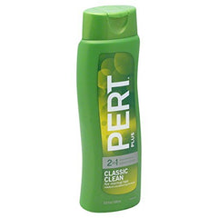 Pert Plus Classic Clean 2 in 1 Shampoo and Conditioner 13.5 Fluid Ounce (400 ml)