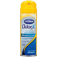 Dr. Scholls Odor-X Odor Fighting Spray Powder 4.7 Ounce