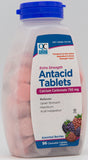 Quality Choice Extra Strength Assorted Berries Antacid Chewable 96 Each