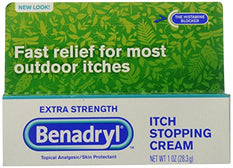 Benadryl Extra Strength Anti Itch Cream 1 Ounce. Each