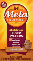 Metamucil MultiGrain Fiber Wafers Cinnamon Spice 24